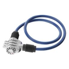 ZR301 Sykkellås med 3 Kodehjul. Blå